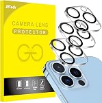 JETech Protecteur d'objectif pour caméra iPhone 13 Pro Max 6,7 pouces et iPhone 13 Pro 6.1 pouces, 9H Verre trempé, HD Clair, anti-rayonnement, friendly cas, n'affecte pas les coups de la nuit, 3-Pack