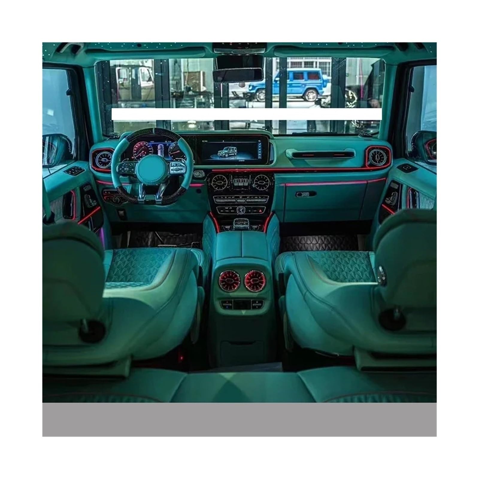 Active Atmosphere Lamp Compatible with Mercedes Benz G-Class W464 G500 G63 2019-2023 Upgraded Interior Active Ambient Light
