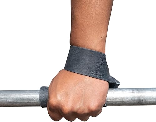 Miniatura 10 de Hide & Drink, Juego de 2 correas de levantamiento de muñeca, culturismo, deportes, gimnasio, fitness, accesorios, entrenamiento de fuerza, cuero de