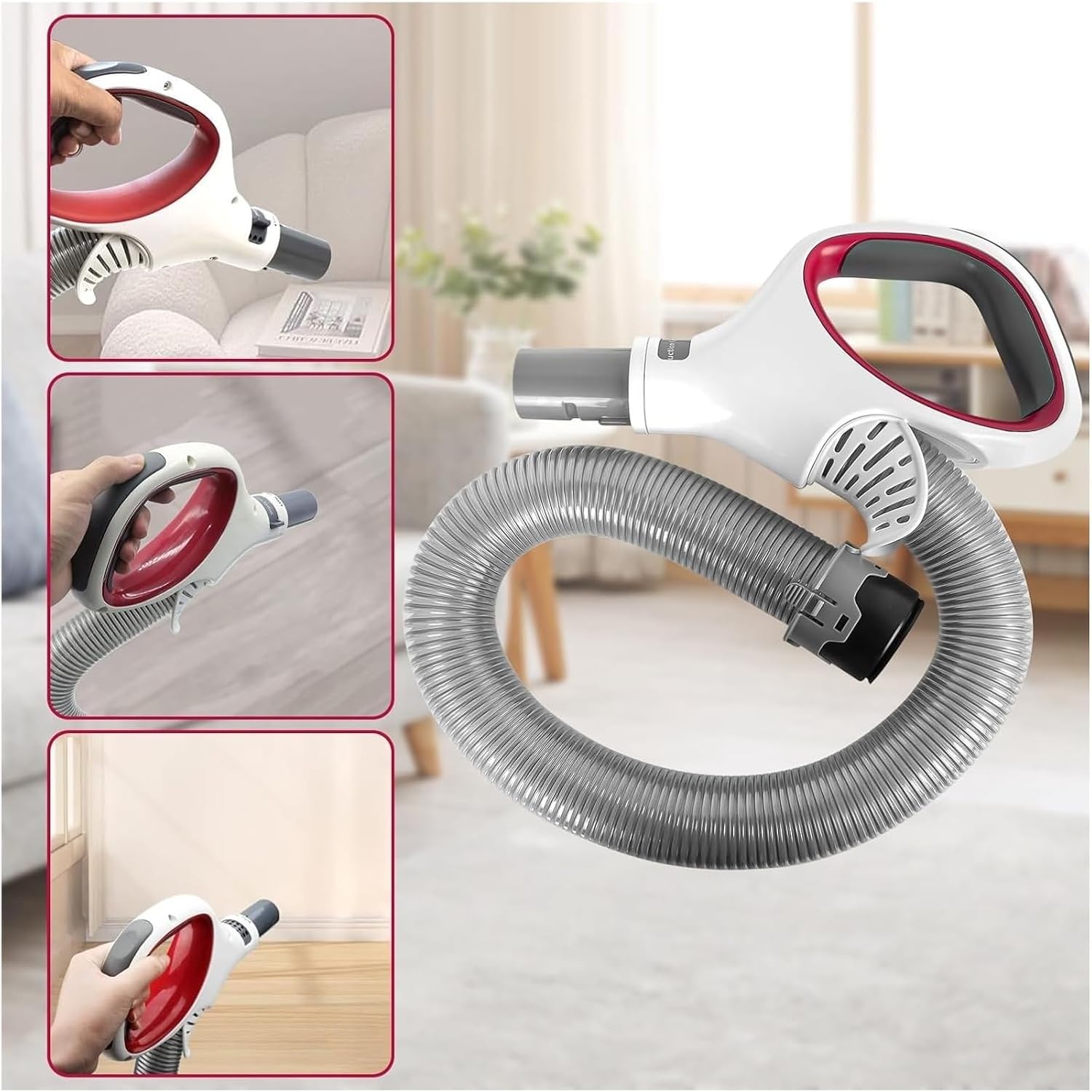 Upgraded Replacement Hose Handle,Compatible For Shark, Rotator Professional Lift Away Vacuum NV500, NV501, NV502, NV503, NV504, NV505, NV510