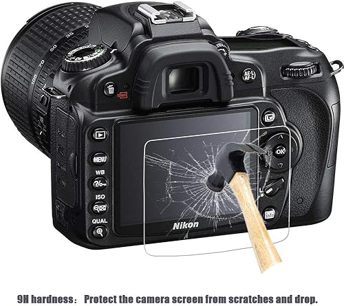 Miniatura 3 de Protector de pantalla para Nikon D90 D7000 D700 D300S, 2 unidades de vidrio óptico templado