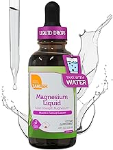 Zahler Magnesium Liquid Super-Strength Magnesium Muscle Calming Support, 4 FL OZ. Unflavored.