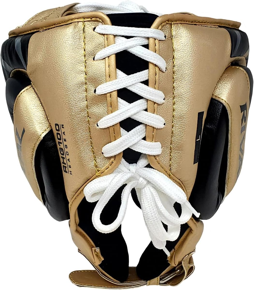 RIVAL Boxing RHG100 Professional Headgear - Lightweight Construction with Wide, Lateral Eye Opening for Maximum Visibility