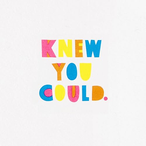 Miniatura 3 de Hallmark Tarjeta de felicitación o tarjeta de graduación (You Did It)