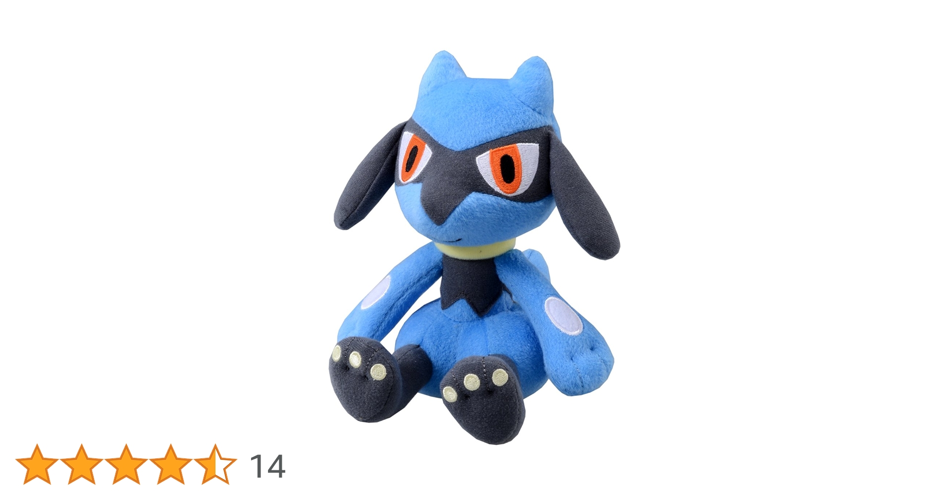 【未使用】ポケットモンスター ポケモン リオル キャンバス ぬいぐるみ ポケモンセンター キャンバスぬいぐるみ リオル PP174 リオル（S