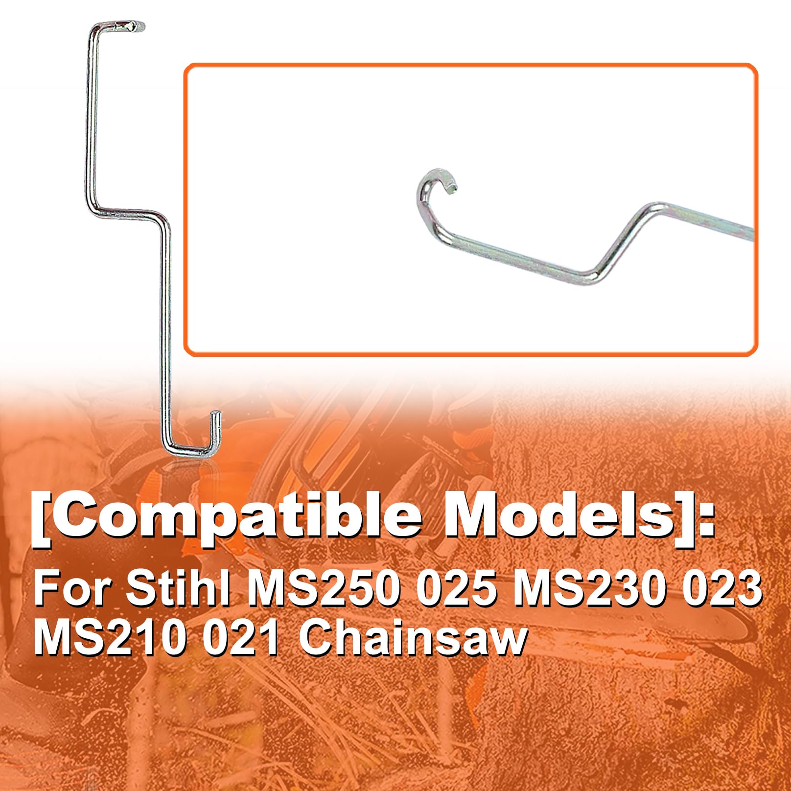 5pcs Carburetor Choke Rod Lever Fit for Stihl 025 023 021 MS210 MS230