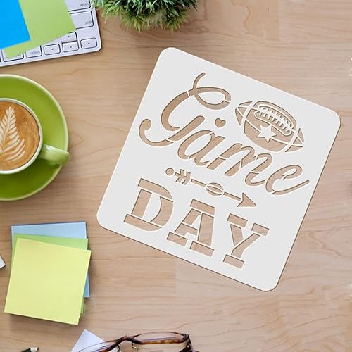 Miniatura 10 de FINGERINSPIRE Plantilla tribal africana de 12 x 12 pulgadas, plantilla de pintura de pared tribal reutilizable, plantilla Kokopelli blanca sobre