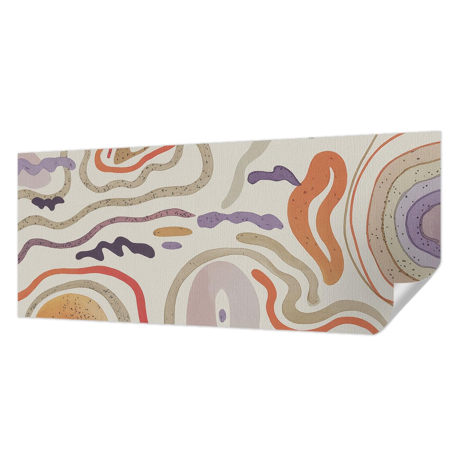 Papier peint autocollant chambre et salon grand format 250x104 cm à motifs abstraits modernes