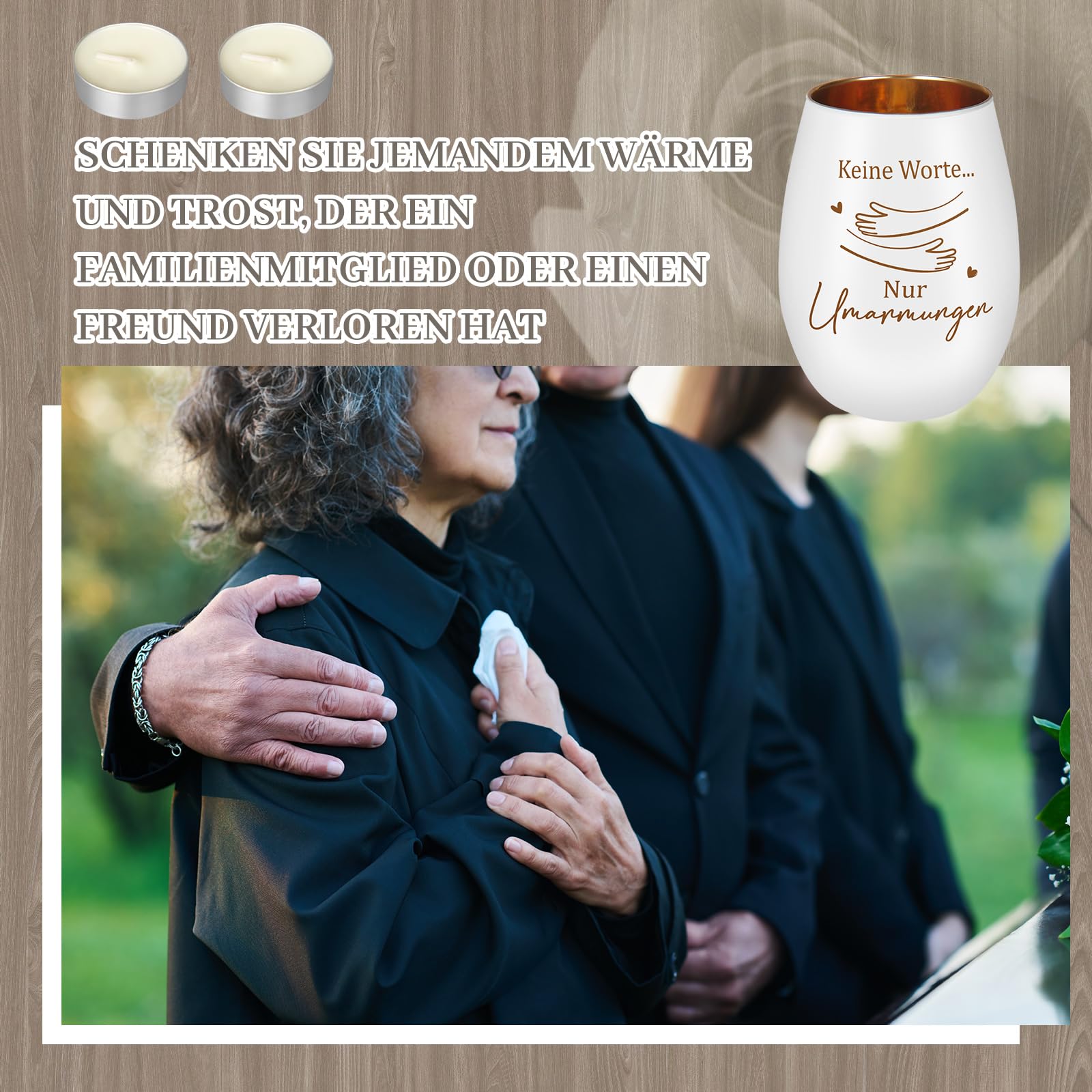 Candele Decorative Lanterna Vetro Portacandele Nuenen - Regalo Inaugurazione Casa Con Messaggio Candeliere Con Testi Augurali