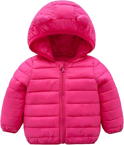 CECORC Toddler Winter Coats Lightweight Puffer Jacket for Baby Infant kids, 6-12 Month,12-18 Month, 2t,3t,4t