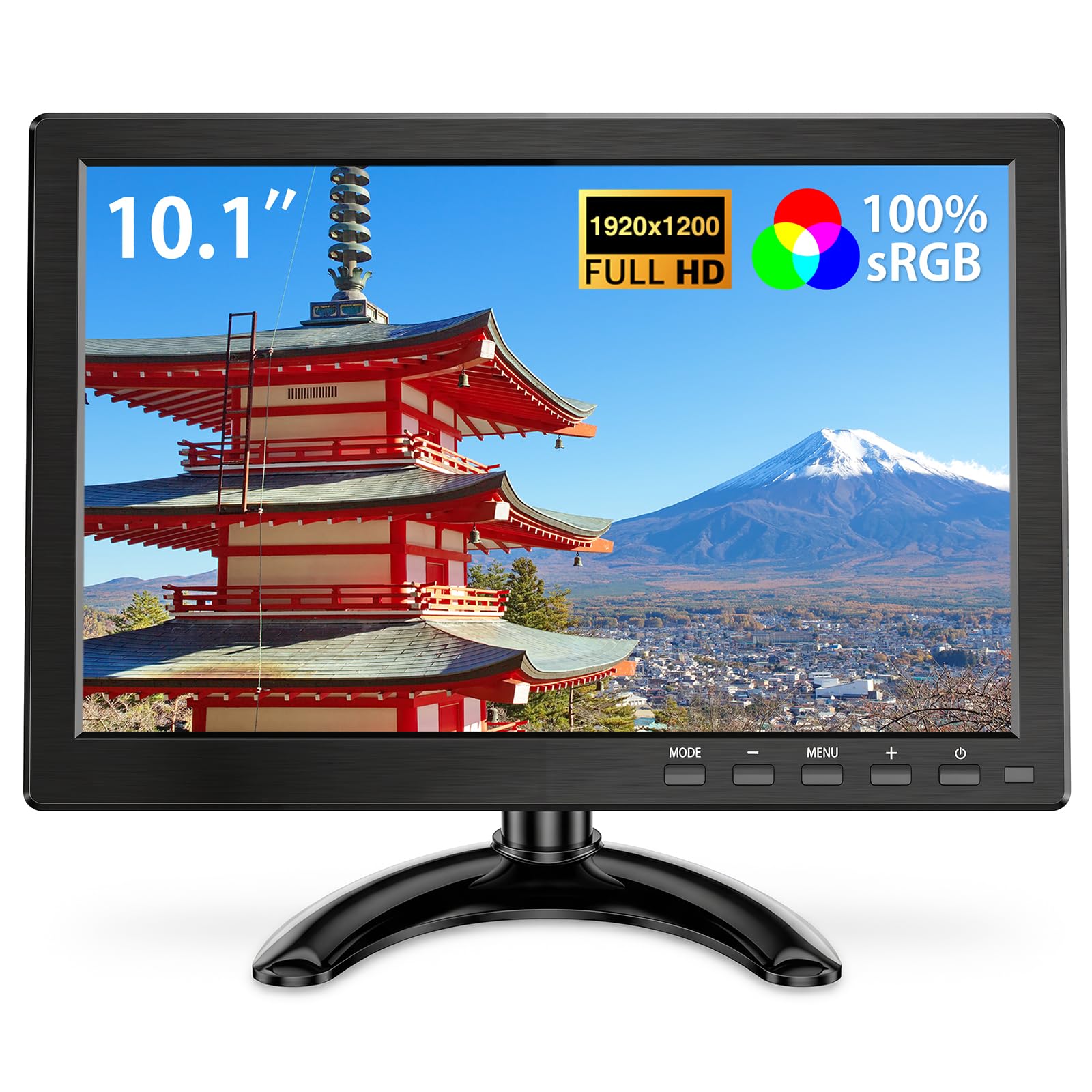 Amazon.co.jp: Eyoyo 10インチ小型モニター 1920x1200P解像度 HDMI VGA