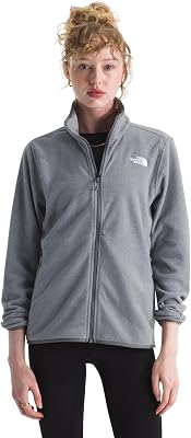THE NORTH FACE Women's Glacier Fleece Jacket (Standard & Plus Size) | Zip Hand Pockets & Stretch on Collar, Cuffs & Hem