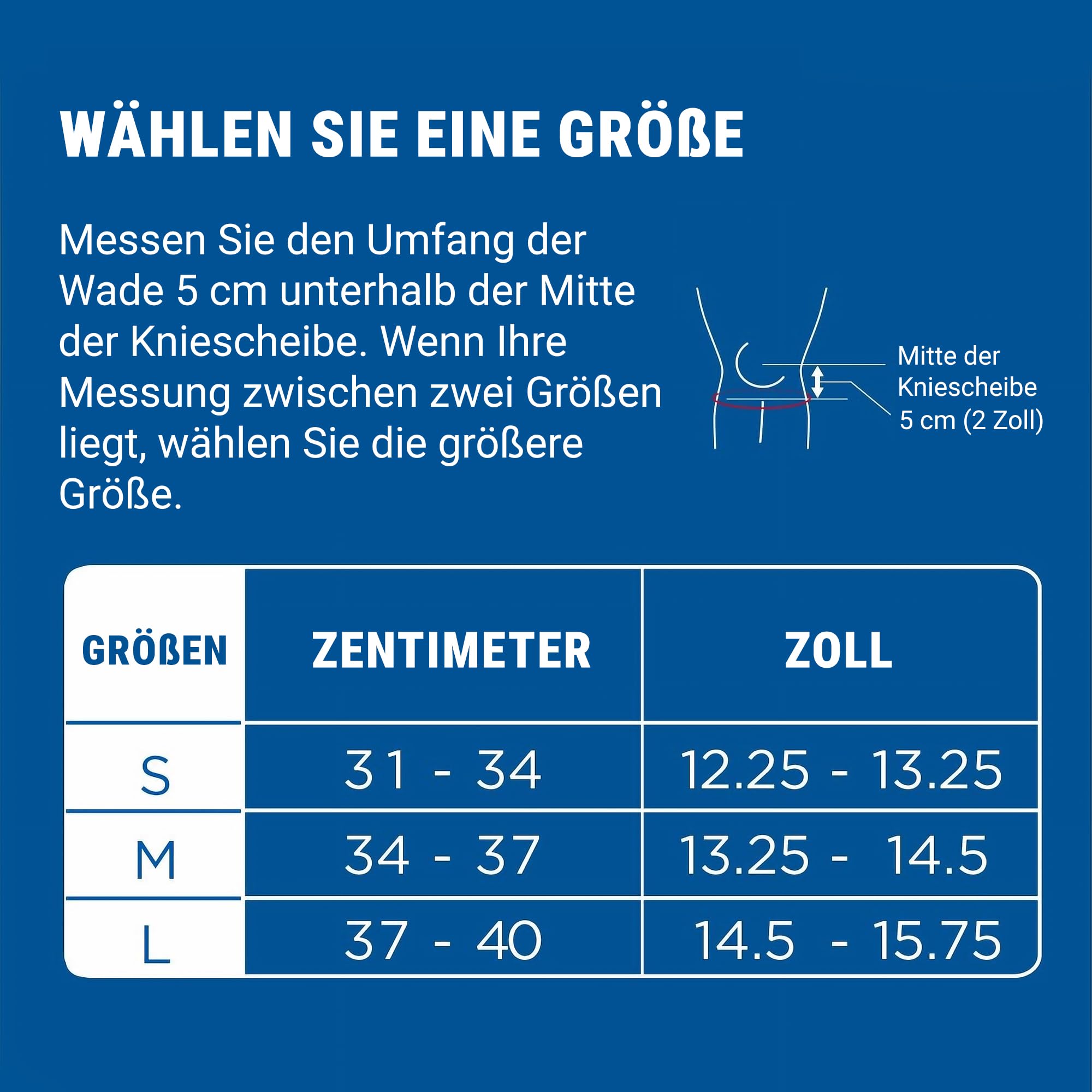 Zamst Filmista Knee S Orthese für Erwachsene, Unisex (L)