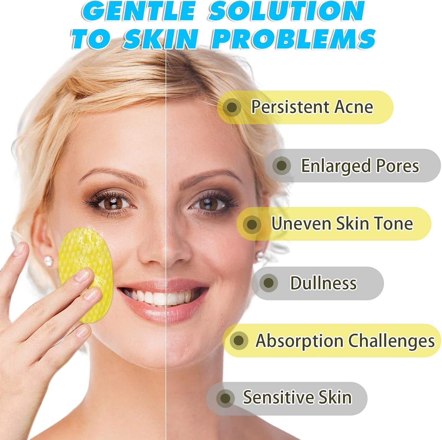 Xeerabdi Brightening Kojic Acid Turmeric Pads/Face Exfoliating & Toning Pads for Acne Scars, Sun Damage, Uneven Skin Tone / 60 4