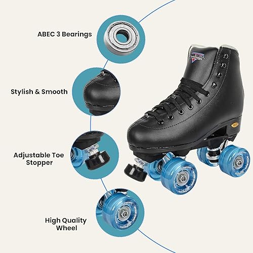 Miniatura 4 de Sure-Grip Fashion Fame - Patines para exteriores 78A para hombres y mujeres