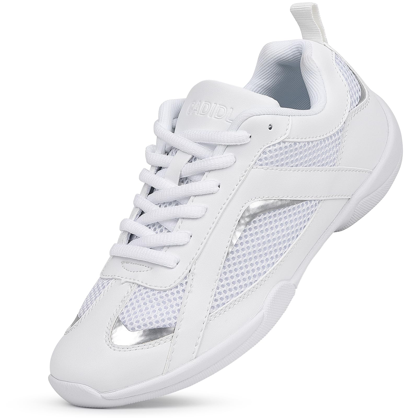 CADIDL Cheer Shoes Women White Cheerleading Dance Shoes
