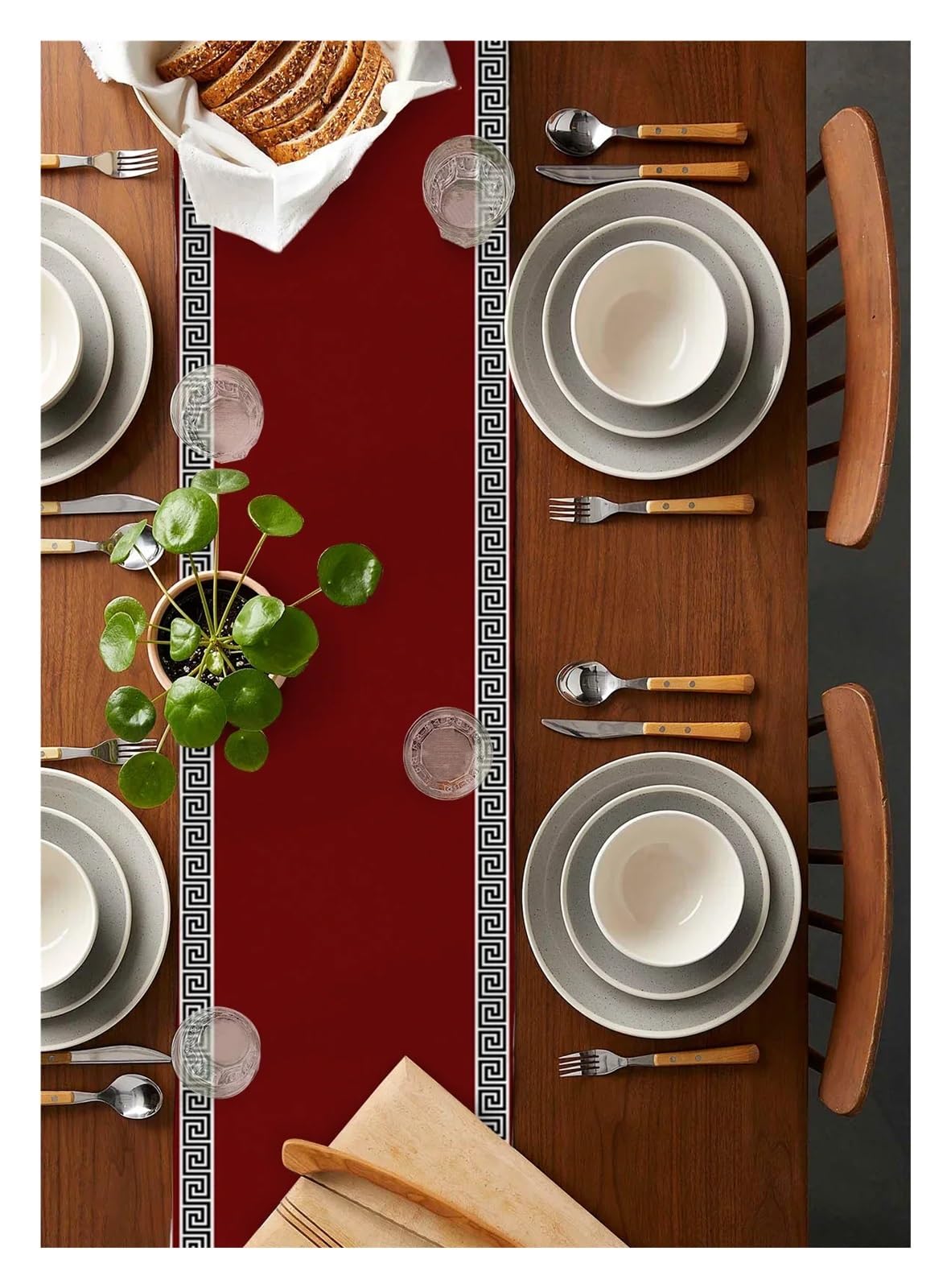 Runner Da Tavola Runner da tavola Modello semplice Decorazione Decorazioni for la casa for pranzo(WXF07128,33 x 122cm)
