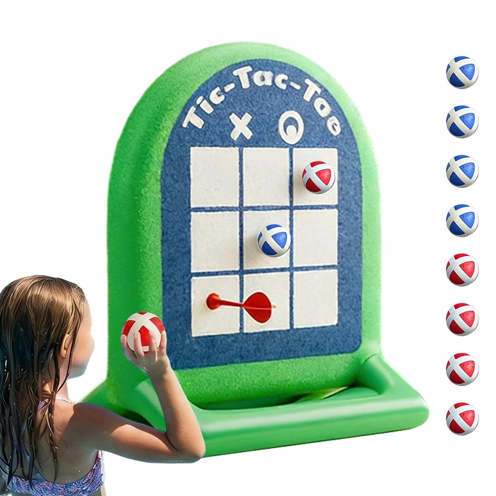 Aufblasbares Dartscheiben-Set für Terrasse, interaktiver Riese, schwimmend im Wasser, aufblasbare Karnevalsspiele für Gärtner-Darts, für Kinder und Erwachsene, Hinterhof, Rasen und Pool im Freien