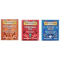 Vista 159 de Twinings, Wild Berries Herbal Tea - Té herbal de bayas silvestres sin cafeína, té en bolsas individuales, caliente o helado, embalaje puede variar