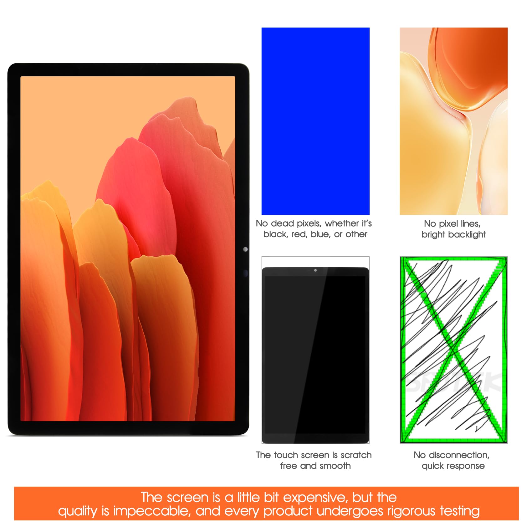 Display LCD per Lenovo Tab M10 3rd Generazione LCD Display per Lenovo Tab M10 TB328FU TB328XU TB328 10.1" Schermo di Ricambio Digitazer Touchscreen Assembly con Riparazione, Nero