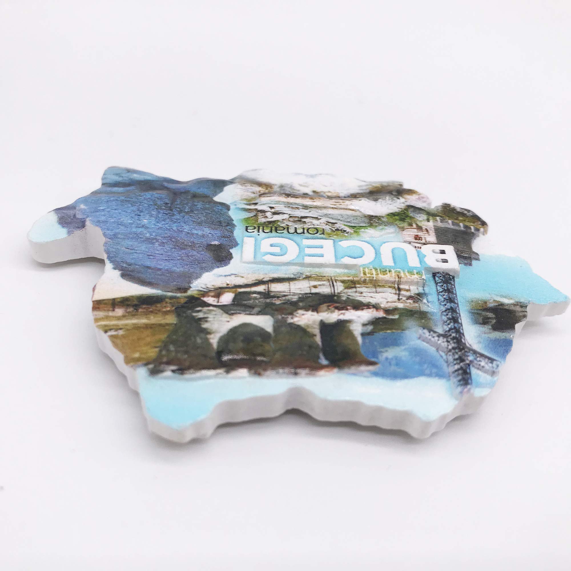 Magnete Frigorifero 3D Humulesti Romania – Souvenir Turistico In Resina Fatta A Mano, 6,5x5 Cm, Regalo Di Viaggio