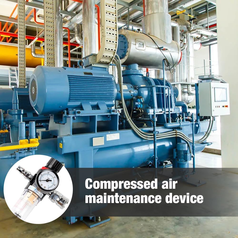 Druckluft Wasserabscheider 1/4 - Komplettset Für Kompressor & Werkzeuge