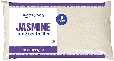 5lbs. Amazon Grocery Jasmine Long Grain Rice
