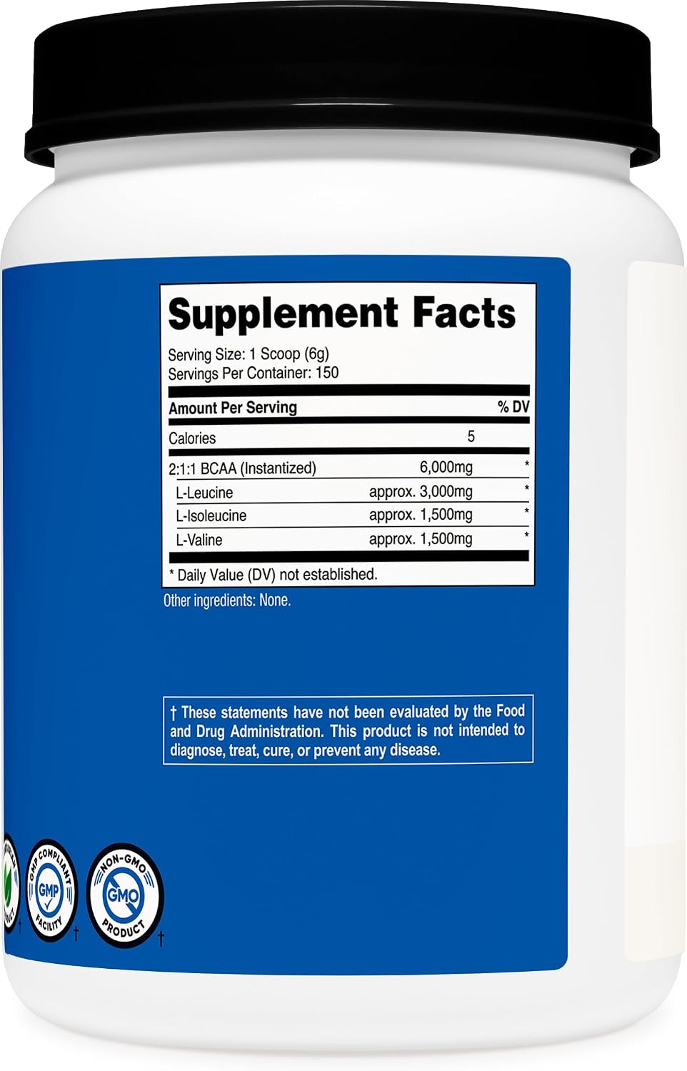 Nutricost BCAA Powder 2:1:1-150 Servings (Unflavored) image 5