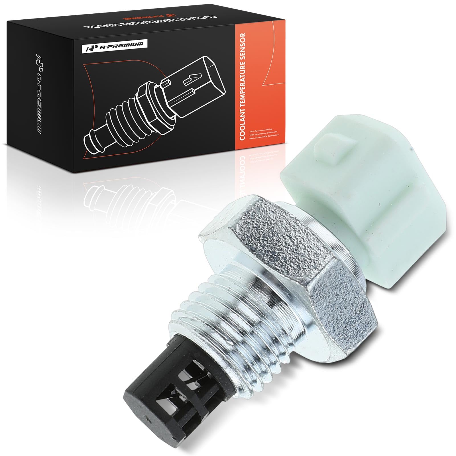 A-Premium Air Temperature Sensor Compatible with Volvo S40 V40 2000 2001 2002 2003 2004 L4 1.9L Turbocharged