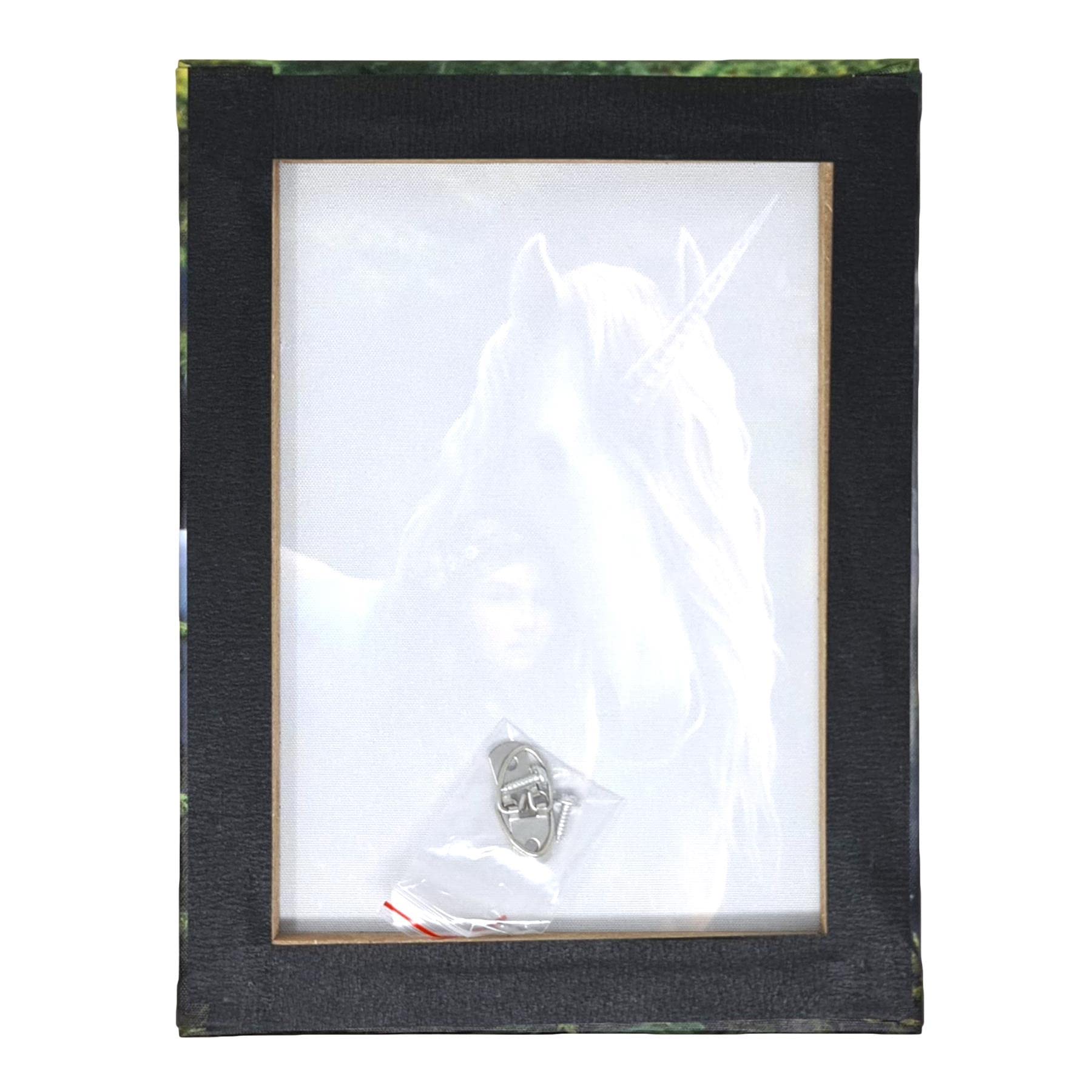 Stampa Su Tela Anne Stokes – Forest Unicorn – Quadro Fantasy 19 X 25 Cm – Licenza Ufficiale - 2