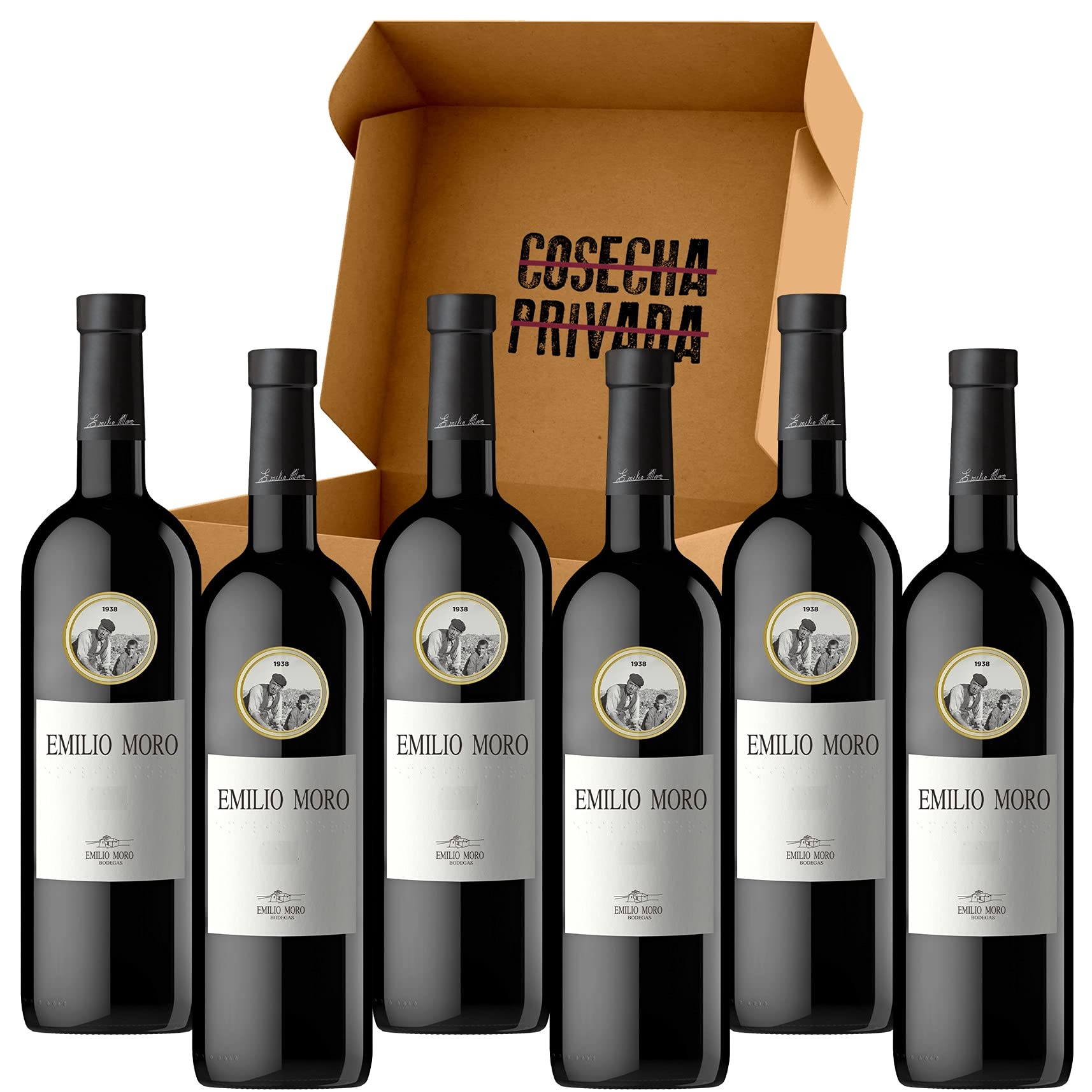 Emilio Moro - 6 Botellas - Envío Gratis 24 H - Vino Tinto - Ribera del Duero - Seleccionado y enviado por Cosecha Privada