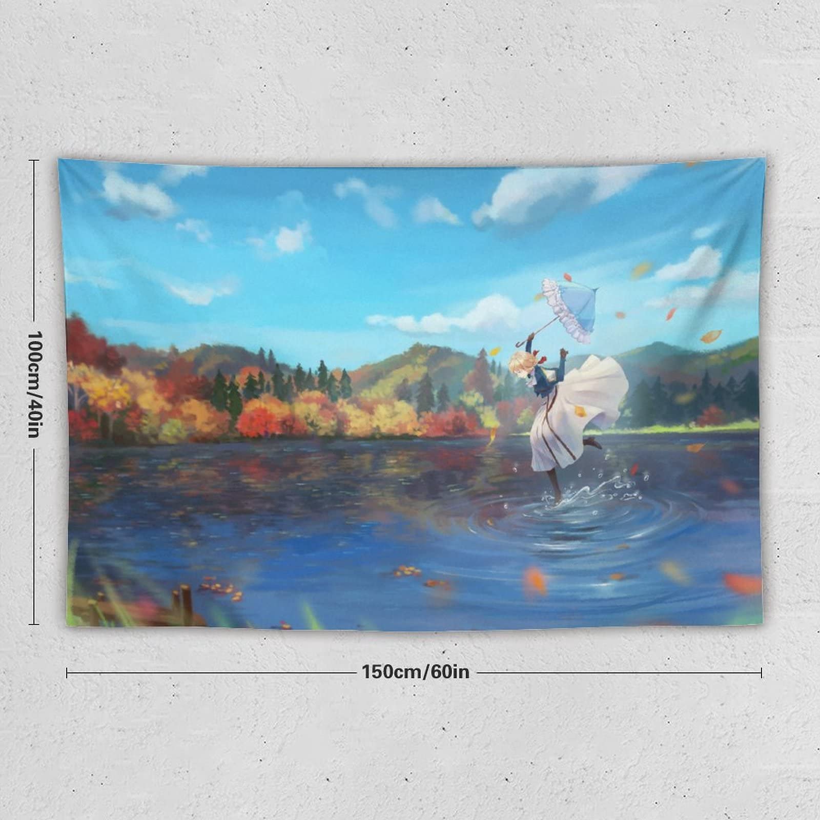 Amazon.co.jp: ヴァイオレットエヴァーガーデン タペストリー アニメ