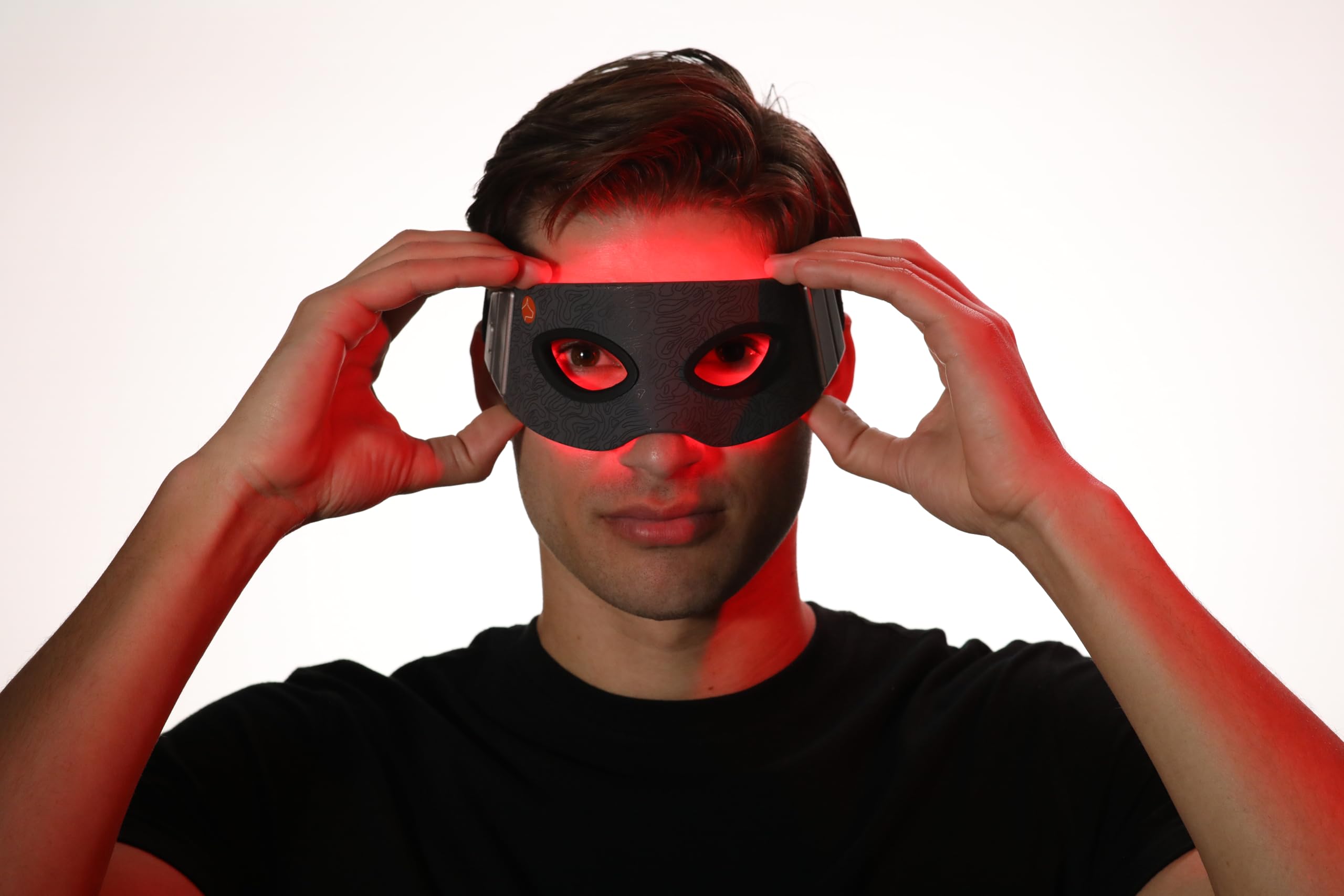 Red Light Eye Mask - Reduce Dark Circles Wrinkles Red Light Therapy for Under-Eye Treatment Rejuvenation Anti-Aging Boost