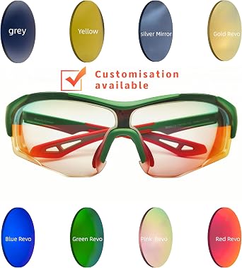 Sports Sunglasses Men Women -Ideal for Golf Peakleball,Cycling,Running &Tennies Vented lenses Prevent Fogging