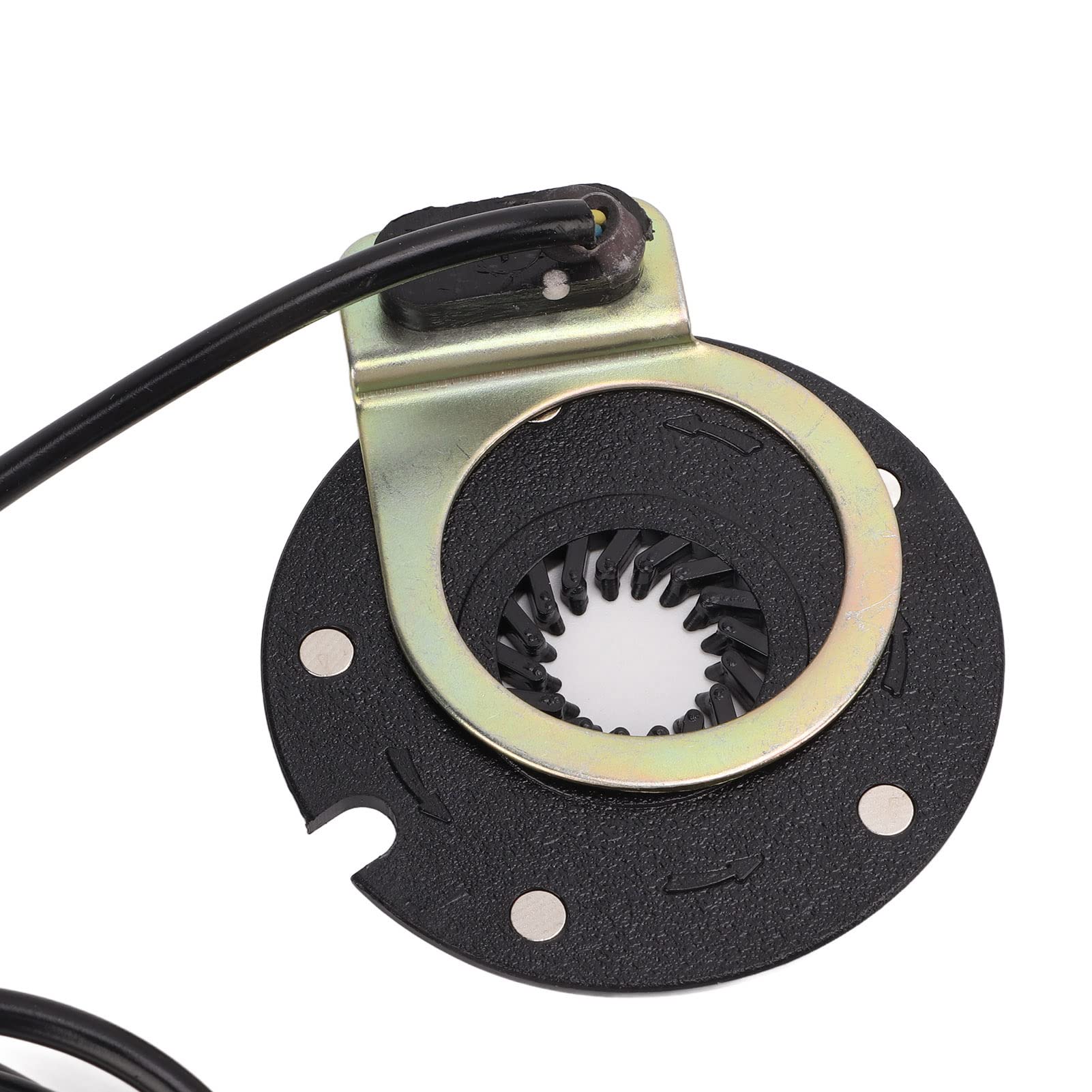 VGEBY Power Assist Sensor, Electric Pedal Assist Sensor Wear-Resistant 5 Magnetic Electric Pedal Assist Sensor Modification Accessories