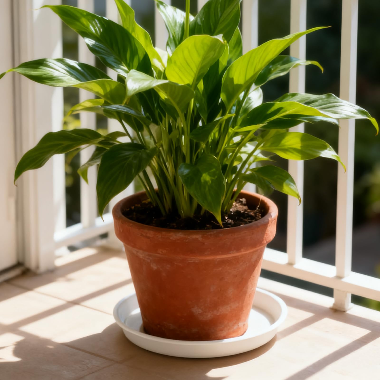 Lot de 20 soucoupes rondes en plastique pour pot de fleurs, 30 cm, pour l'intérieur et l'extérieur, le jardin