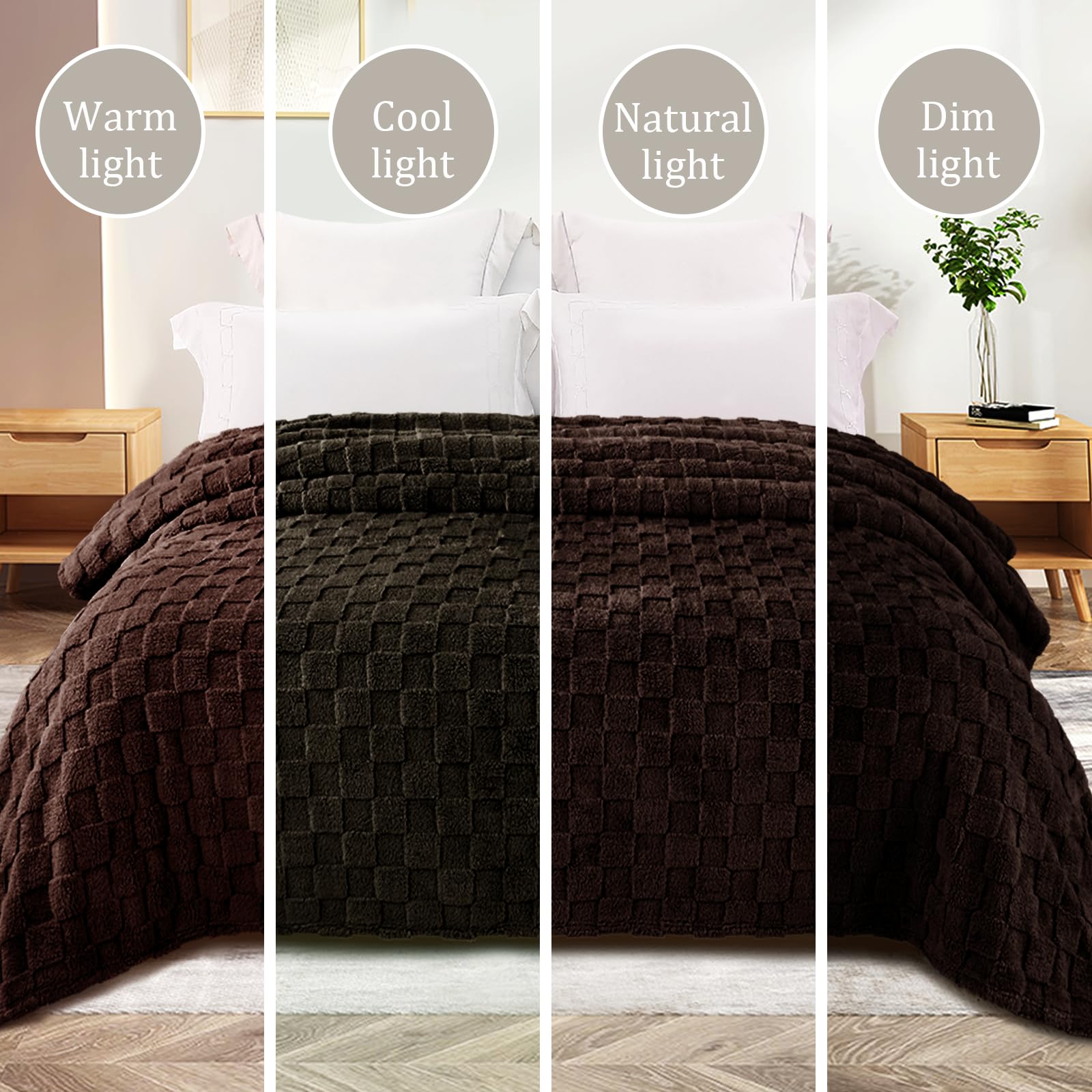 Exclusivo Mezcla King Size Flannel Fleece Blanket - Image 3