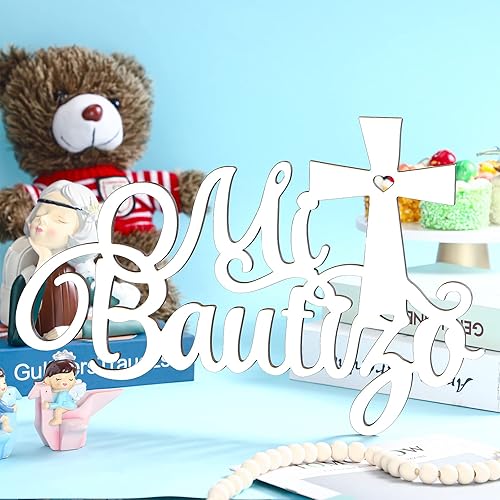 Miniatura 3 de Bucherry Letrero decorativo de madera para baby shower, estilo rústico, 15.0 x 9.8 x 0.2 in, material de madera, montaje en pared