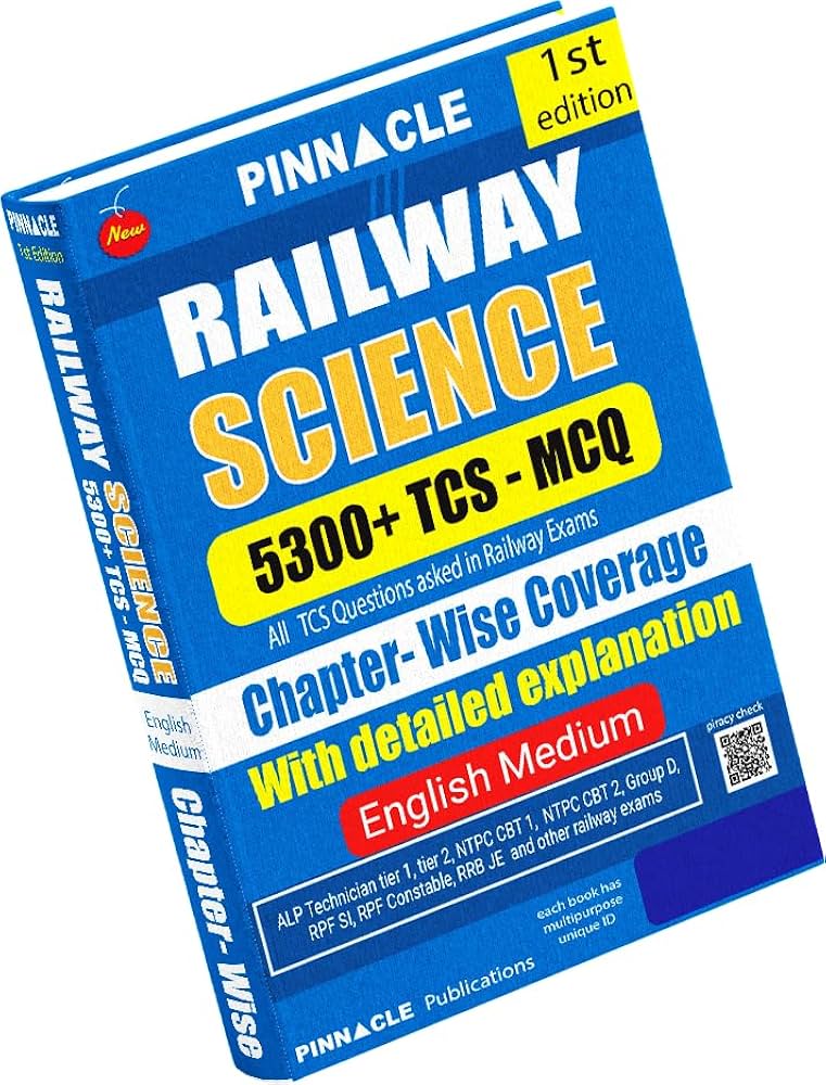 Pinnacle Railway Science 5300+ TCS MCQ – 1st Edition [ENGLISH] | PDF