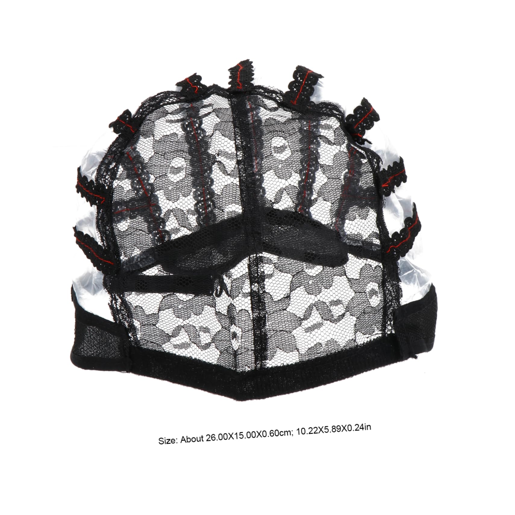 Mikinona Elastic Mesh Net Wig Cap Net Cap for Women Girls Men for Parties Gatherings