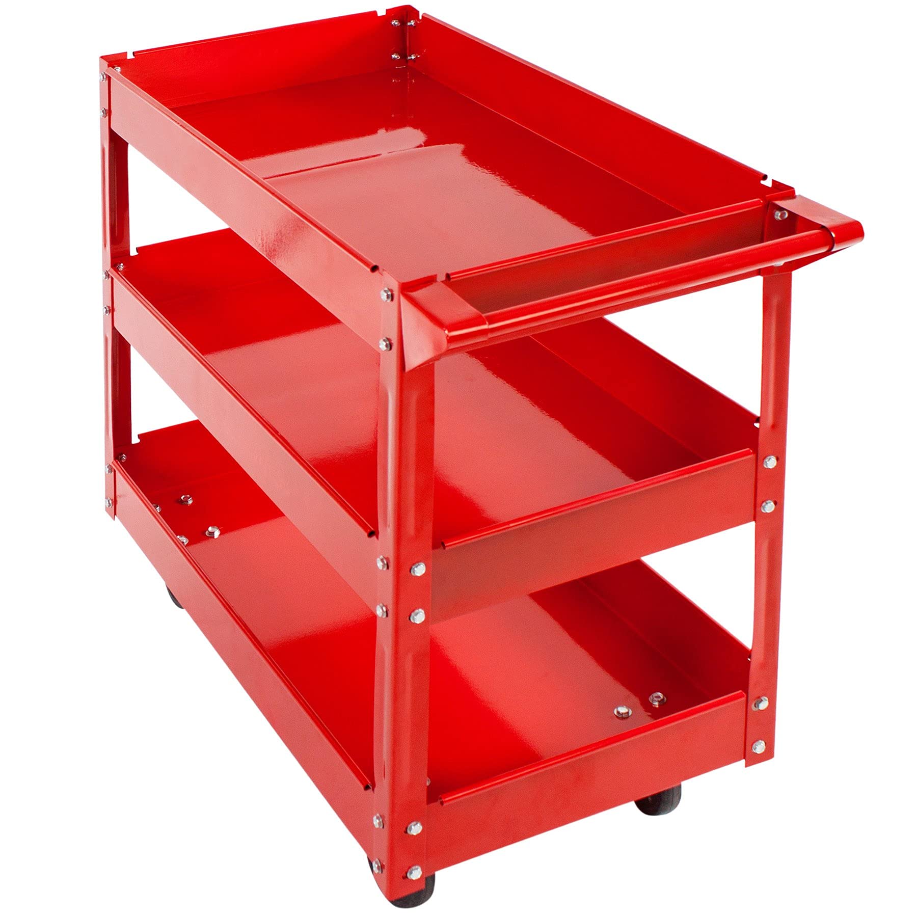 tectake Carrello Porta Utensili da Officina Montaggio - Modelli Differenti - (3 Piani | No. 400880)