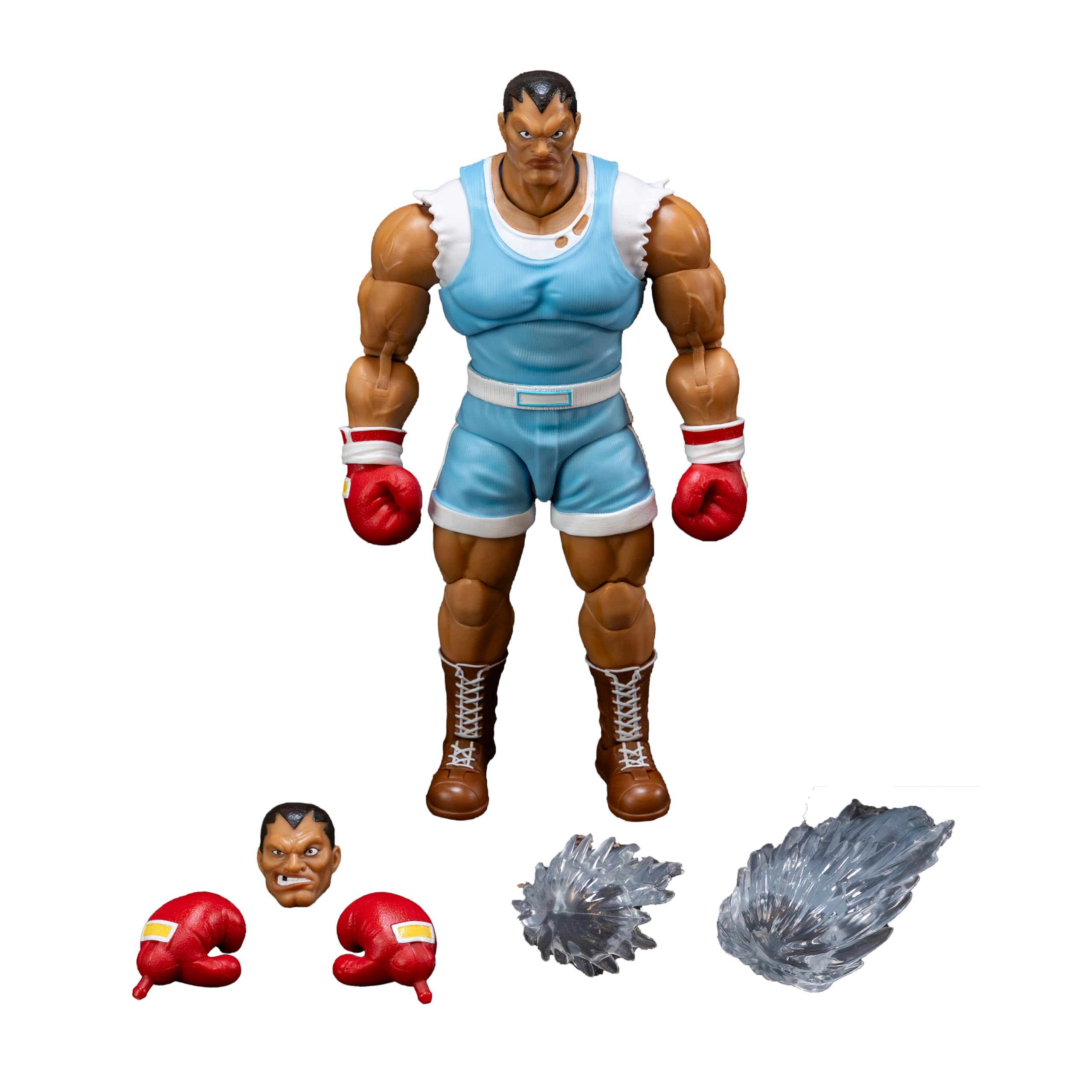 Jada Street Fighter Figurka Balrog 17 cm Przegubowa z wymiennymi akcesoriami Figurka kolekcjonerska 13 lat (9335741314R00)