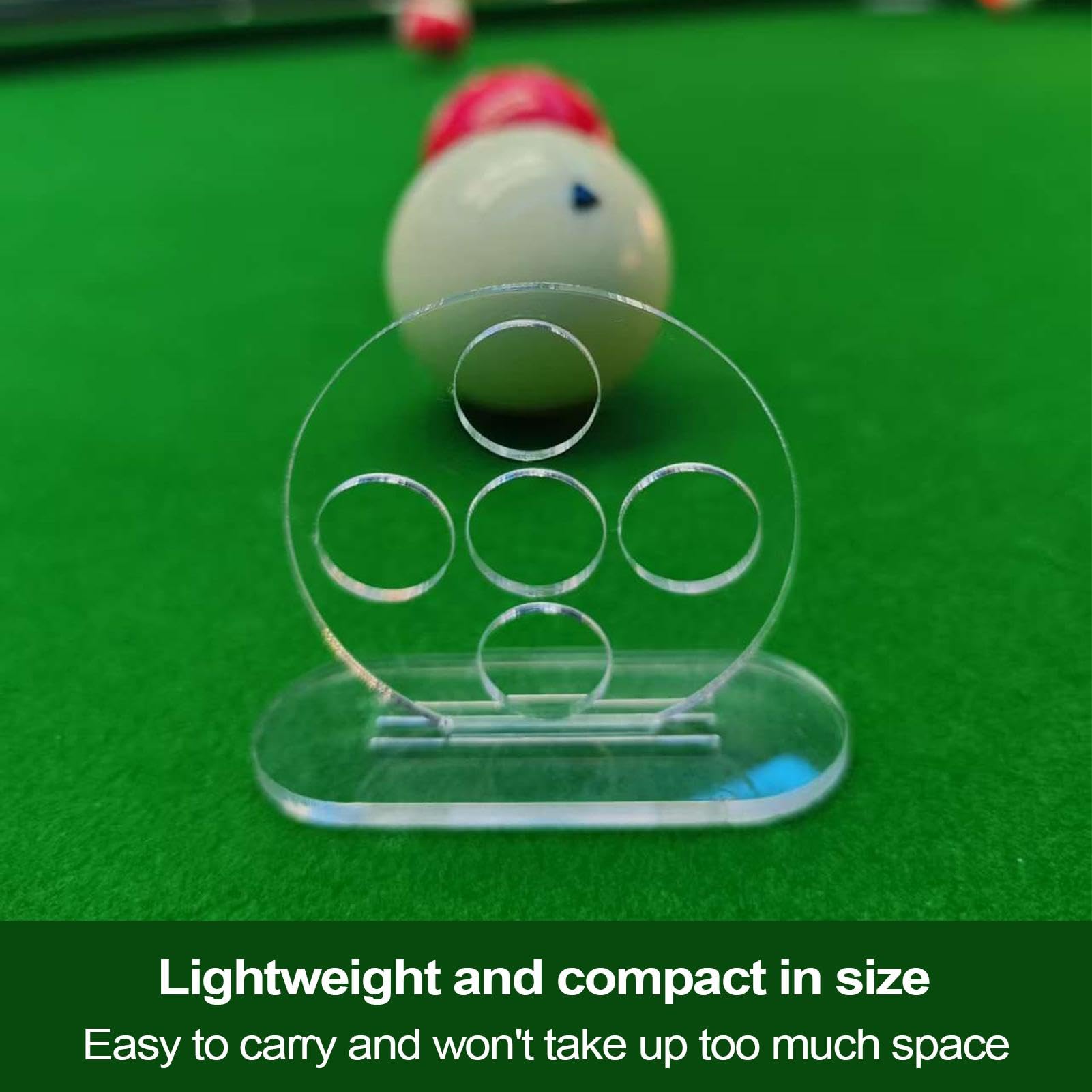 Billiard Rod Trainer, Pool Table Stick Exercise Accessories, 0.24 Inches, Multifunctional Pool Cue Exerciser Equipment, Accuracy Alignment Training Aid for Billiards
