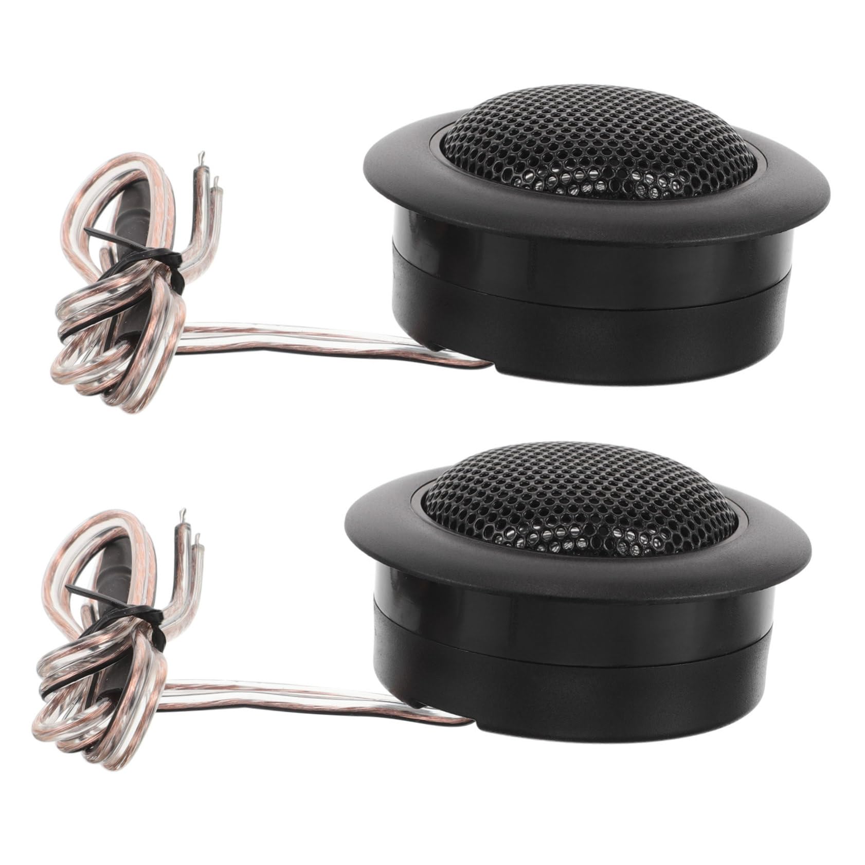 Housoutil Compact Car Audio Tweeter Ts-t120 2'' Metal Diaphragm Speakers for Enhanced Music Experience