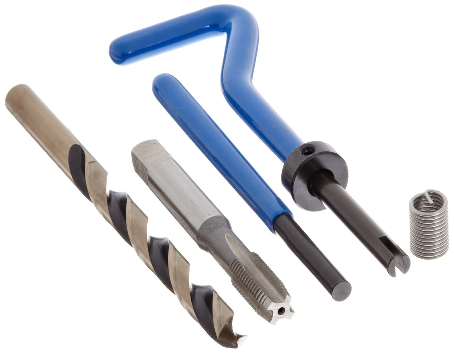 E-Z Lok SK40310 Metric Helical Threaded Insert Kit, 304 Stainless Steel, M3.5-0.6 Thread Size, 3.5 mm Installed Length (Pack of 10)