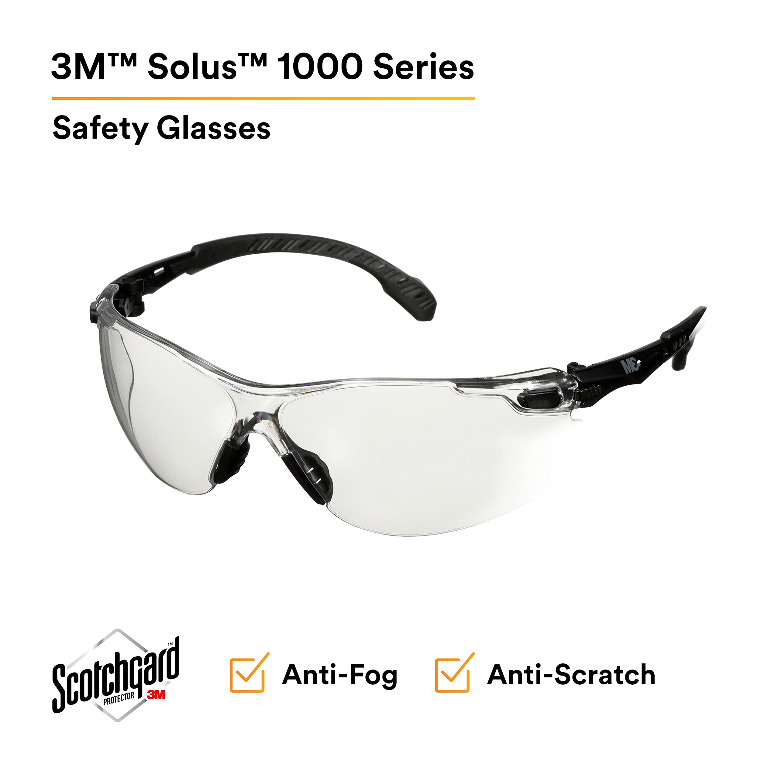 3M Serie 1000 Gafas de seguridad Unisex adulto (Pack de 1)