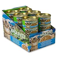 ARQUIVET - Pack 24 unità - Scatolette di tonno bianco con dentice in salsa