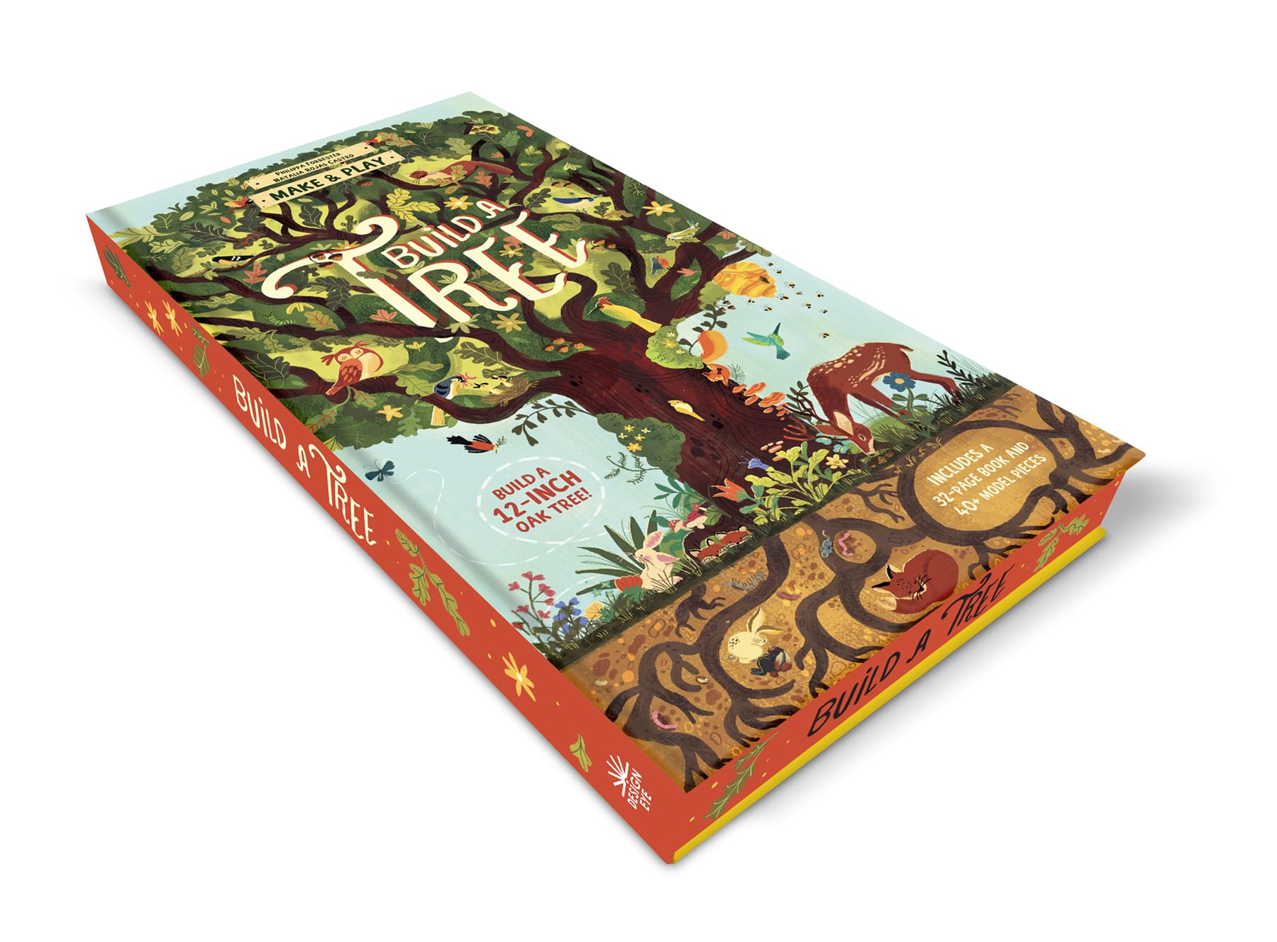 Make and Play: Build A Tree: Build a 30cm Oak Tree! Includes a 32-page Book and 40+ Model Pieces