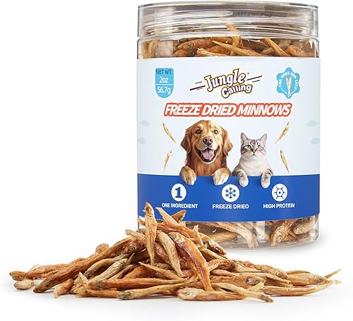 Miniatura 10 de Jungle Calling Golosinas liofilizadas para gatos y perros, sin granos, pollo crudo de un solo ingrediente, bocadillos ricos en proteínas para