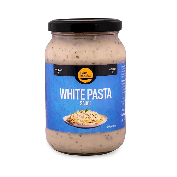 White Pasta Sauce Mix | No Artificial Flavouring | No Addictives | Easy to Make | Pure Vegetarian | Authentic Taste of Italian Pasta Sauce (500g)